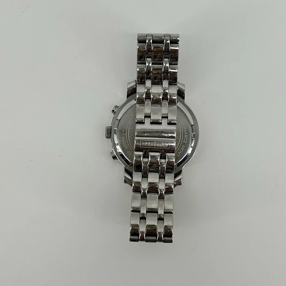 Jojino MJ-1101 50mm Mens Diamond Chronograph Watch 0.25ct Iced Out
